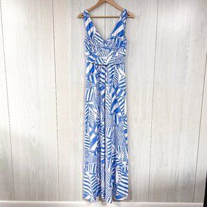 Lilly Pulitzer Sloane Maxi dress “Yacht Day” print